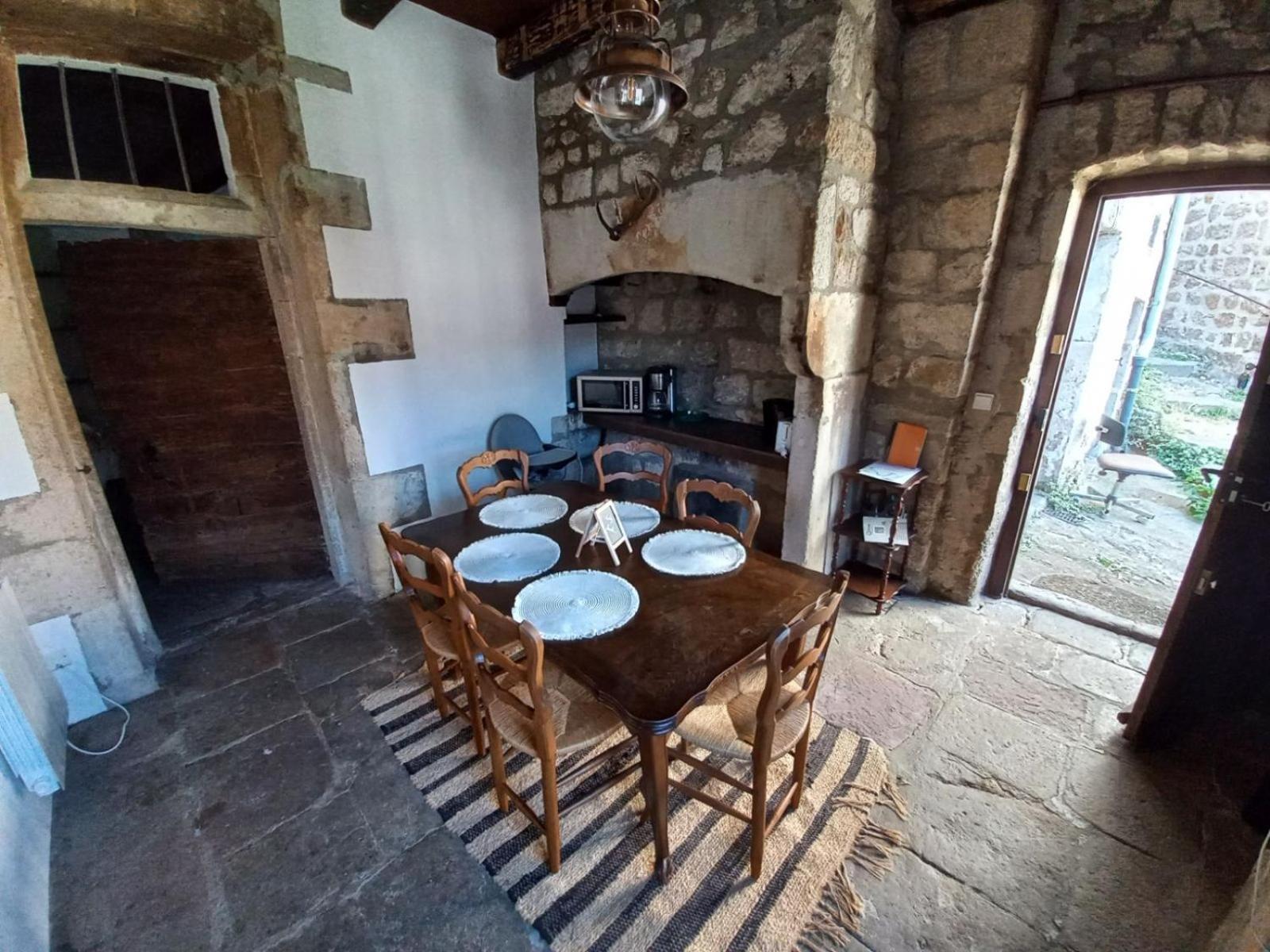 Appartement Atypique Largentière Esterno foto