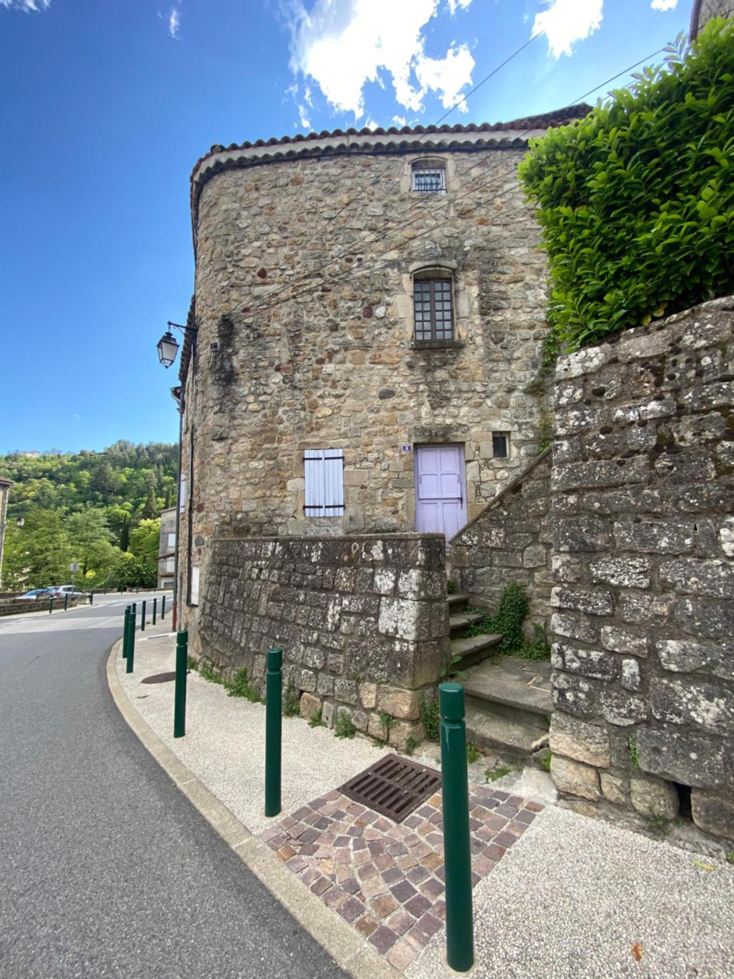 Appartement Atypique Largentière Esterno foto