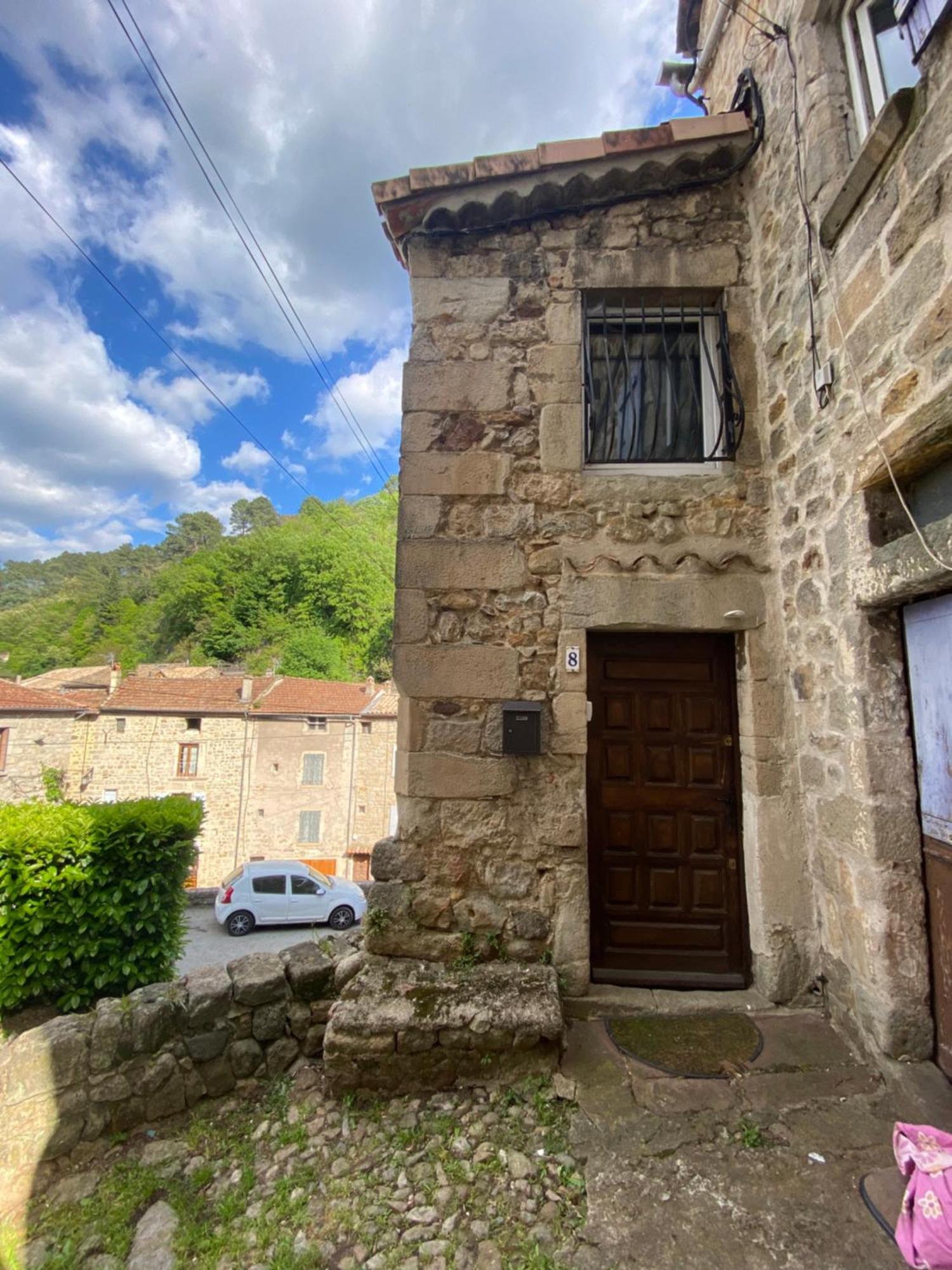 Appartement Atypique Largentière Esterno foto