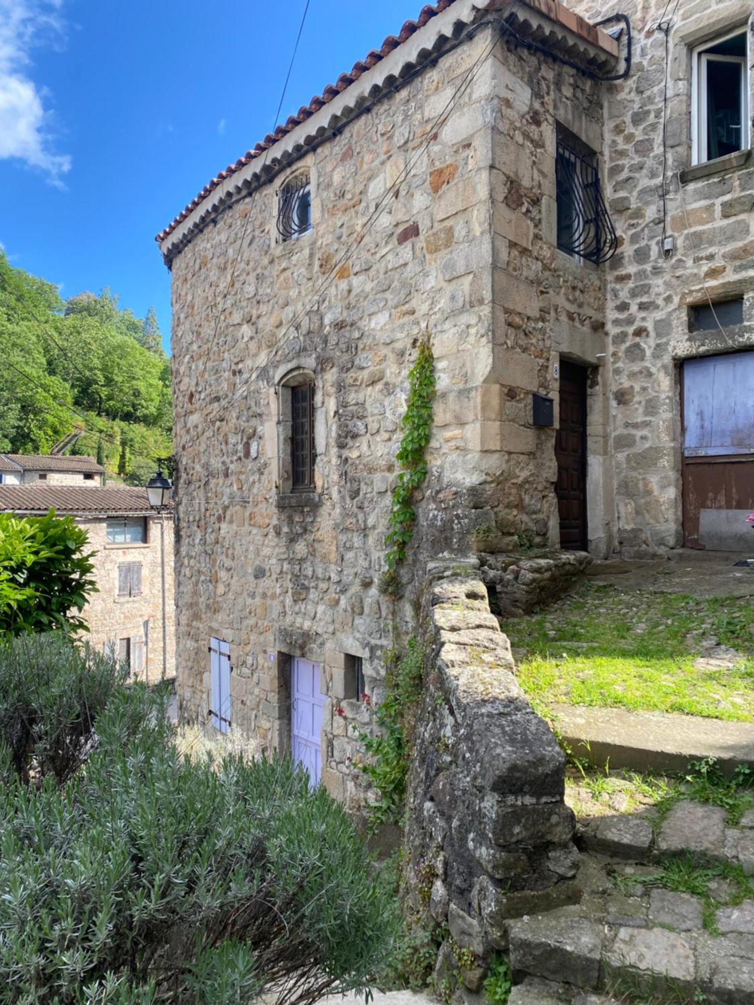 Appartement Atypique Largentière Esterno foto